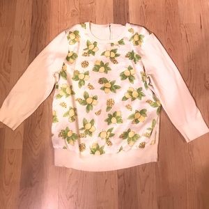 Ann Taylor lemon sweater 🍋